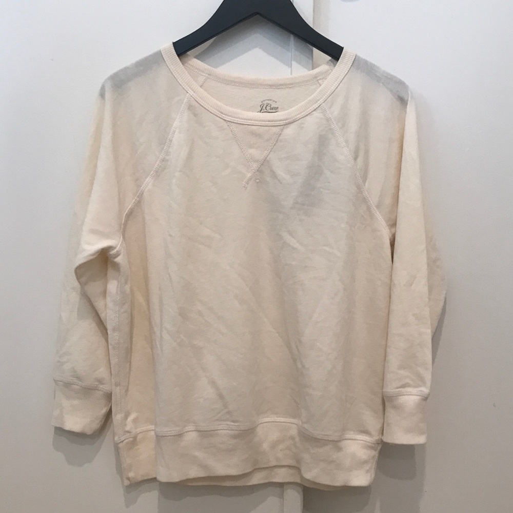 NWT J Crew Garment Dye Sweatshirt